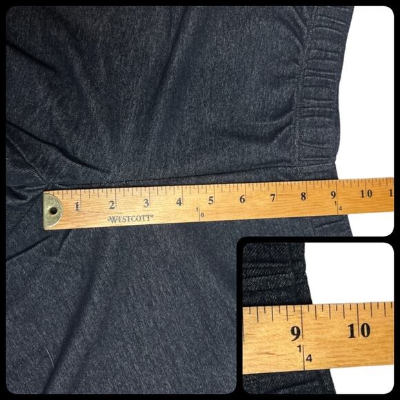 No Boundaries Stretchy Dark Wash Elastic Waist Jeggings Juniors XL - Picture 11 of 13